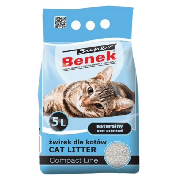 Super Benek Compact lõhnatu kassiliiv 5l